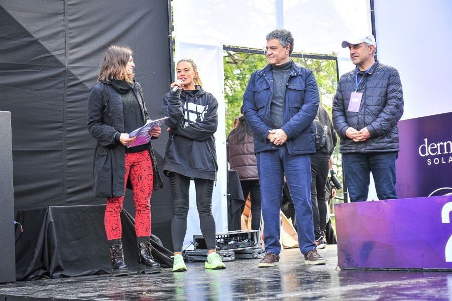 El Medio Maratón contó con la presencia de Jorge Macri